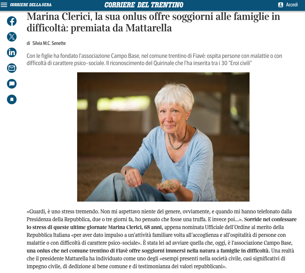Press-Corriere del Trentino Marina Clerici